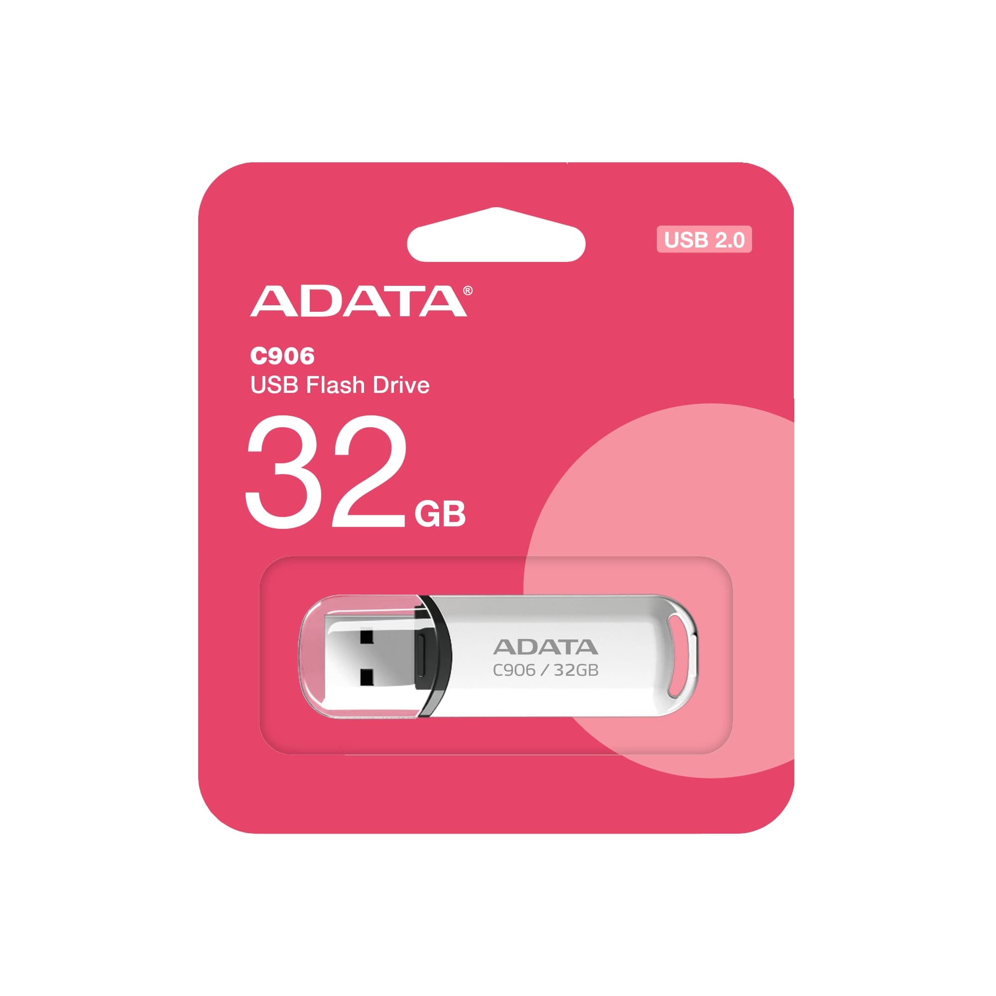 فلش مموری ای دیتا مدل C906 USB2.0 32GB سفید — تصویر ۷