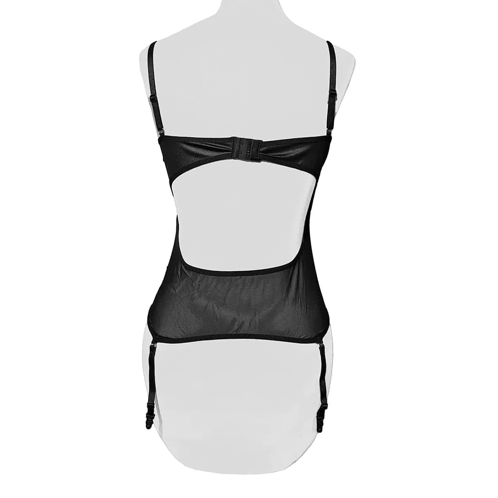 بادی چرم و تور جلو حلقه Desire کد 3170204 — تصویر ۶