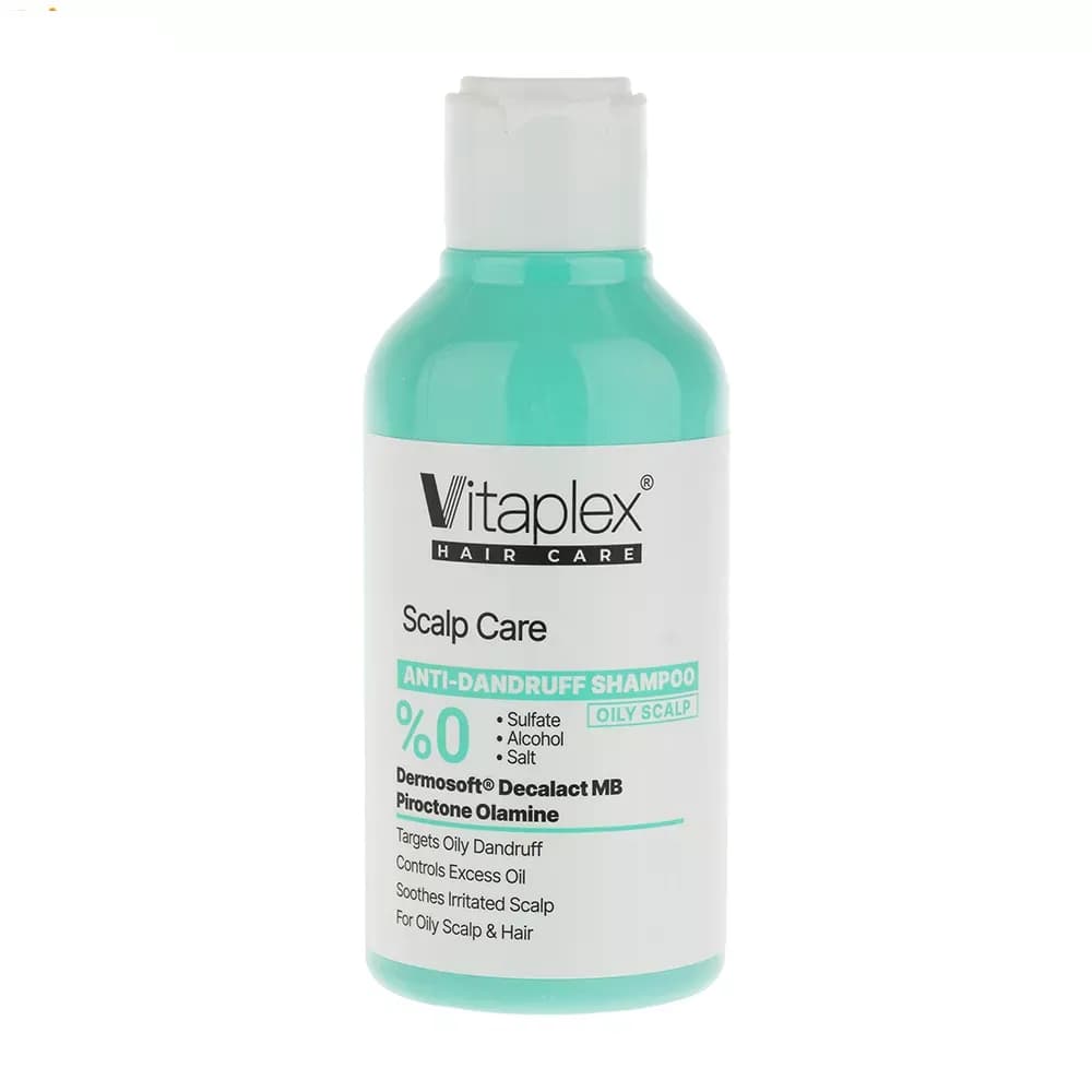 شامپو ضد شوره ویتاپلکس مدل Scalp Care مناسب مو و پوست سر چرب حجم 250 میلی‌لیتر