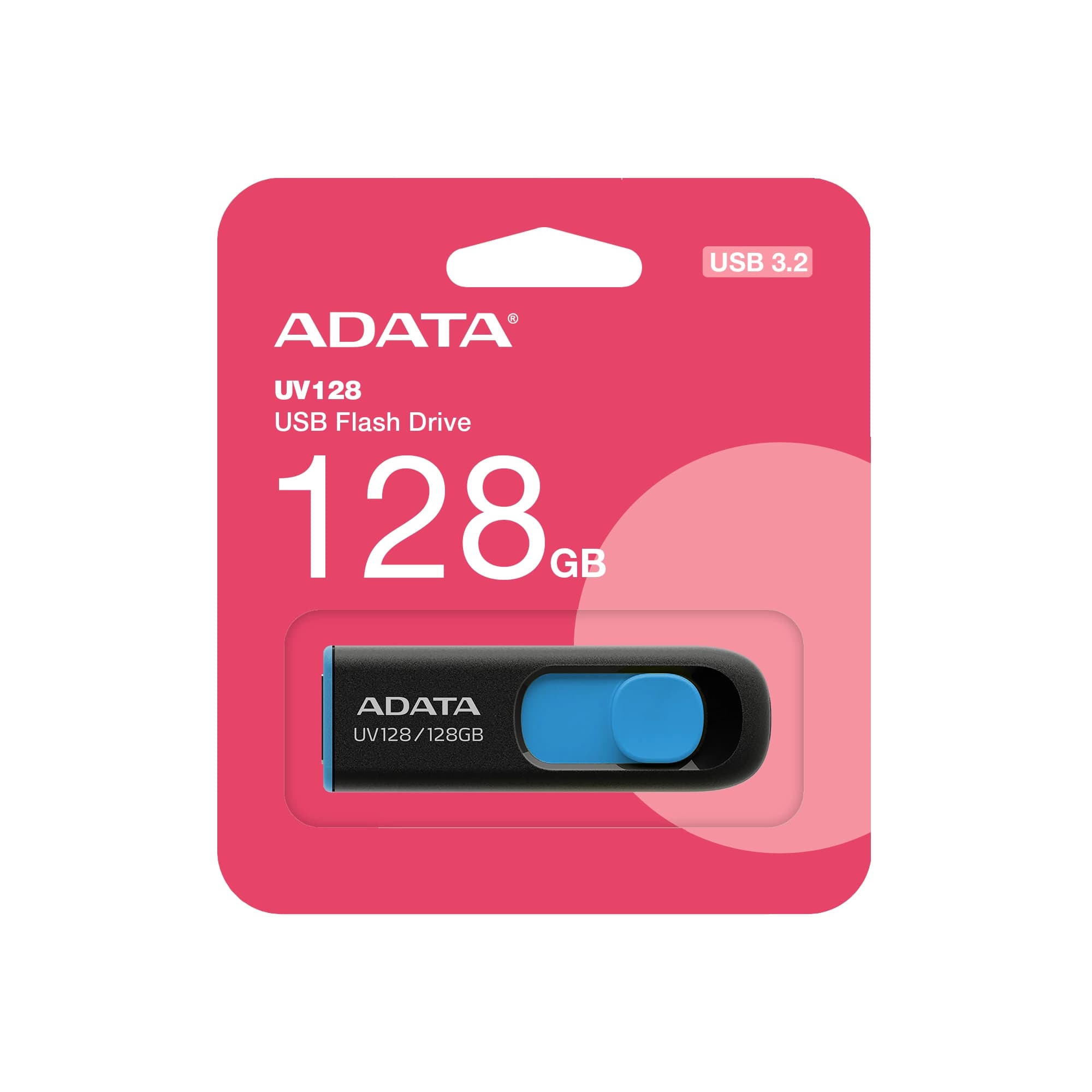 فلش مموری ای دیتا مدل UV128 USB3.2 128GB مشکی — تصویر ۸