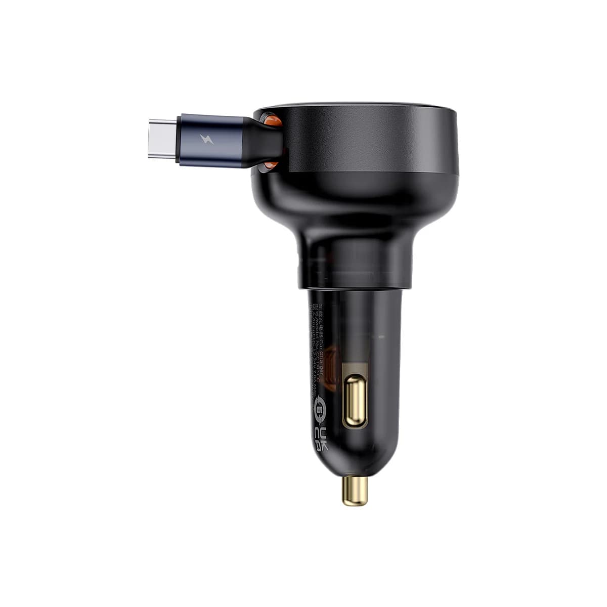 شارژر فندکی باسئوس مدل Enjoyment Pro U+Retractable Type-C 60W — تصویر ۱۲