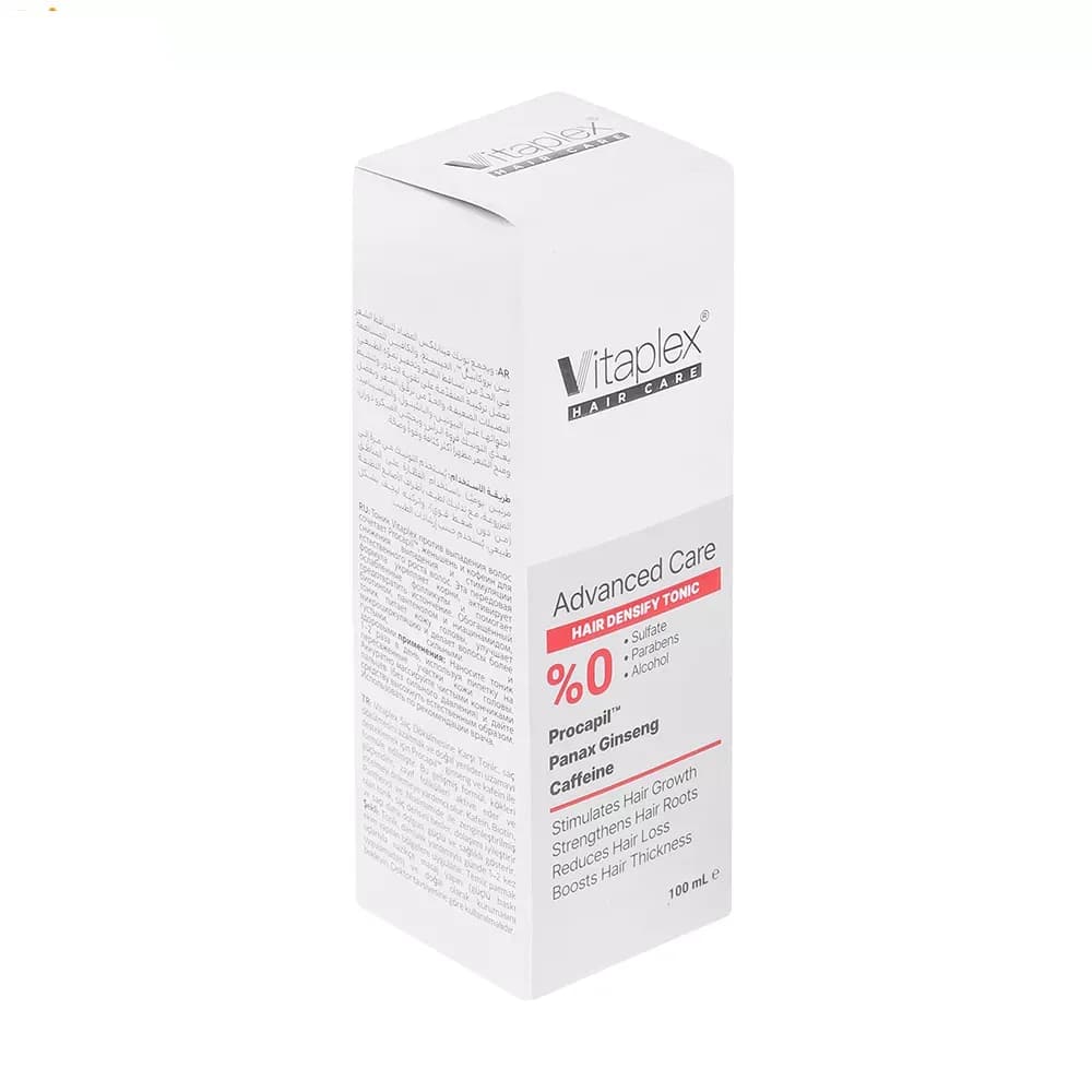 تونیک تقویت کننده و ضد ریزش مو ویتاپلکس مدل Advanced Care حجم 100 میلی لیتر — تصویر ۲