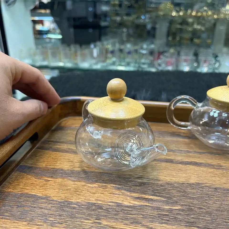 قوری زعفران پیرکس کد E55 — تصویر ۸