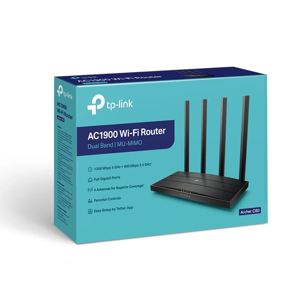 روتر تی پی لینک مدل Archer C80 Dual-Band MU-MIMO — تصویر ۷