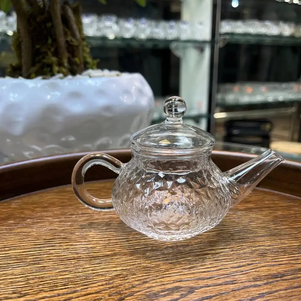 قوری زعفران پیرکس کد E04 — تصویر ۲