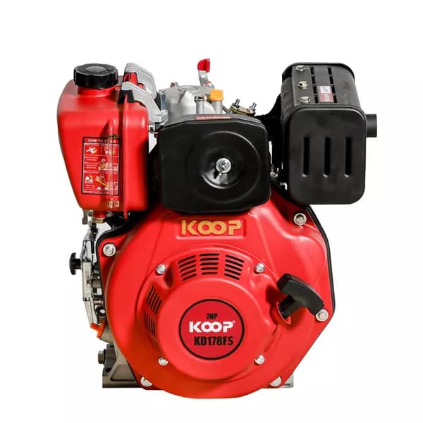 موتور تک دیزلی کوپ KD178FS توان 7 اسب بخار — تصویر ۶