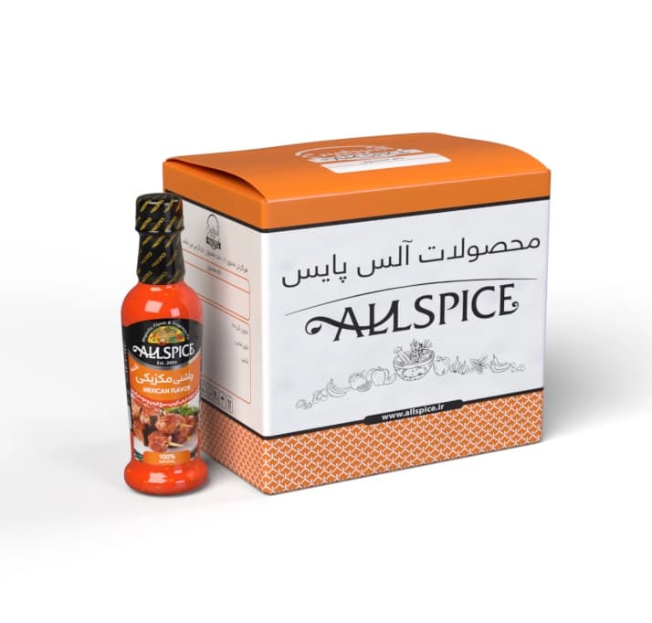 چاشنی همه کاره مکزیکی 50 گرم جعبه 12 عددی