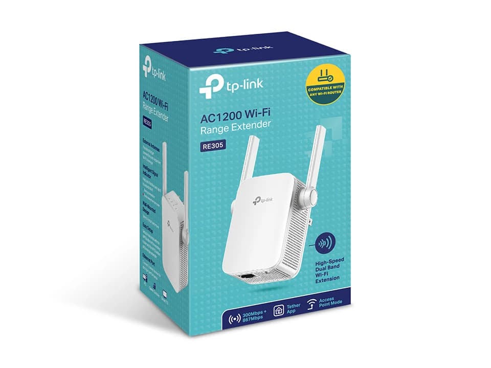 گسترش دهنده شبکه بی سیم تی پی لینک مدل TL RE305 AC1200 — تصویر ۶