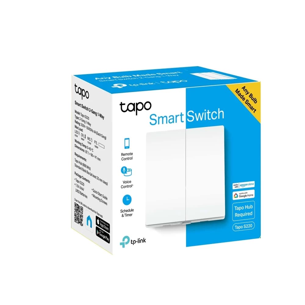 کلید دو پل هوشمند تی پی لینک مدل Tapo S220 — تصویر ۷
