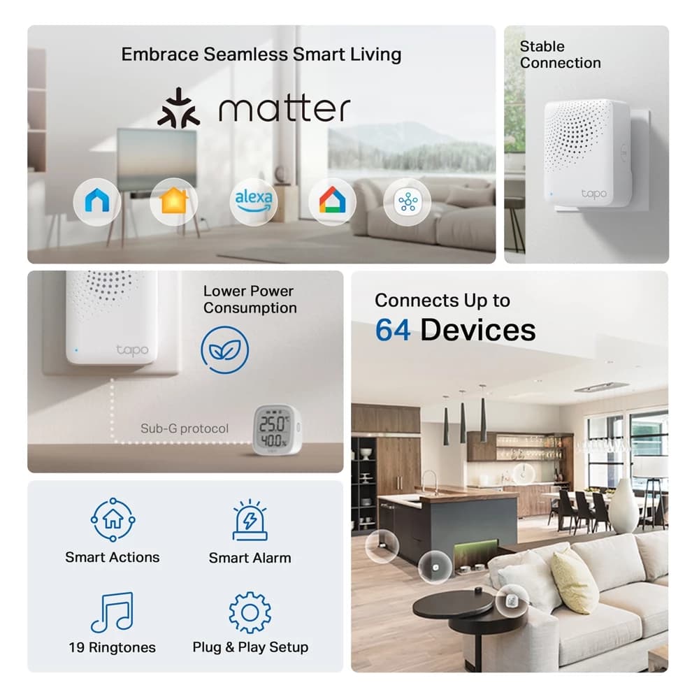 هاب IOT تی پی لینک مدل Tapo H100 — تصویر ۱۲
