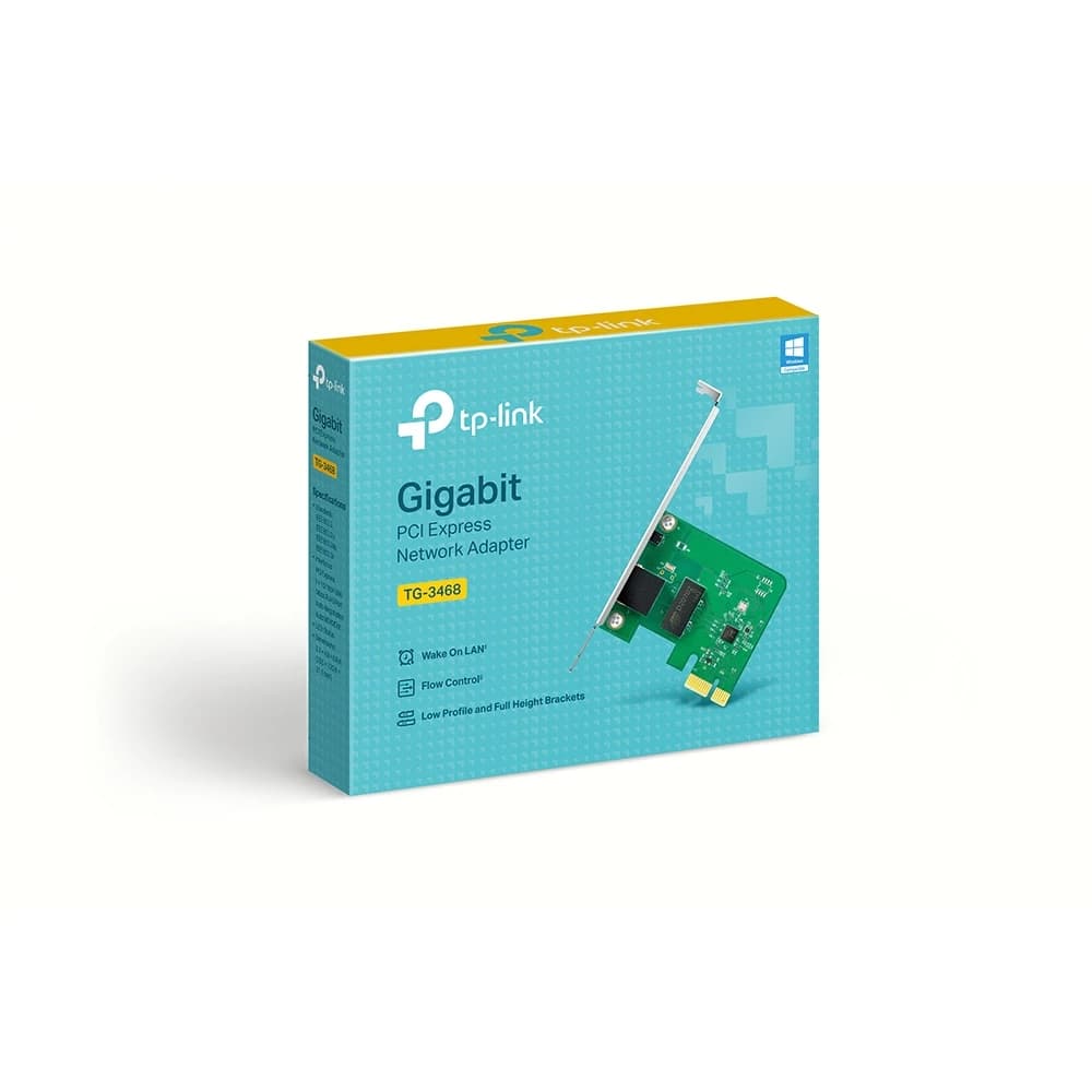 کارت شبکه تی پی لینک مدل Gigabit PCI-Express TG-3468 — تصویر ۳