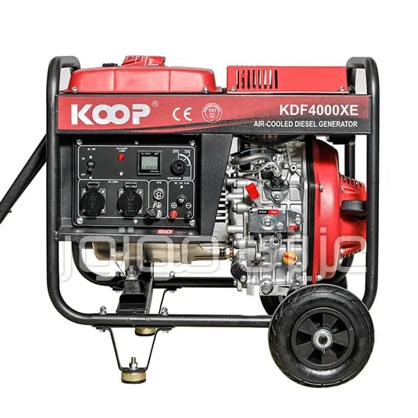 موتور برق دیزلی کوپ KDF4000XE تک فاز 2.8 کیلووات