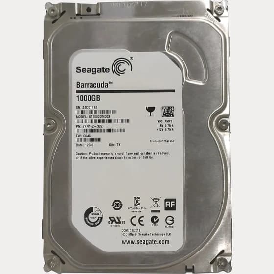 هارددیسک اینترنال سیگیت مدل BarraCuda ظرفیت 1 ترابایت (ریفر) — تصویر ۵