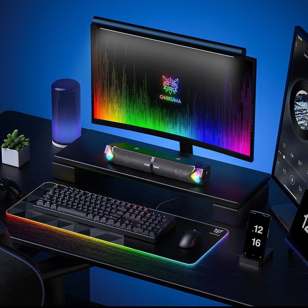 اسپیکر بلوتوثی گیمینگ اونیکوما مدل L1 RGB — تصویر ۳