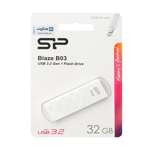 فلش مموری سیلیکون پاور مدل Blaze B03 ظرفیت 32 گیگابایت — تصویر ۵