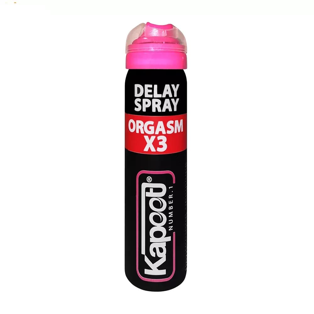 اسپری تاخیری کاپوت مدل OrgasmX3 حجم 65 میلی لیتر