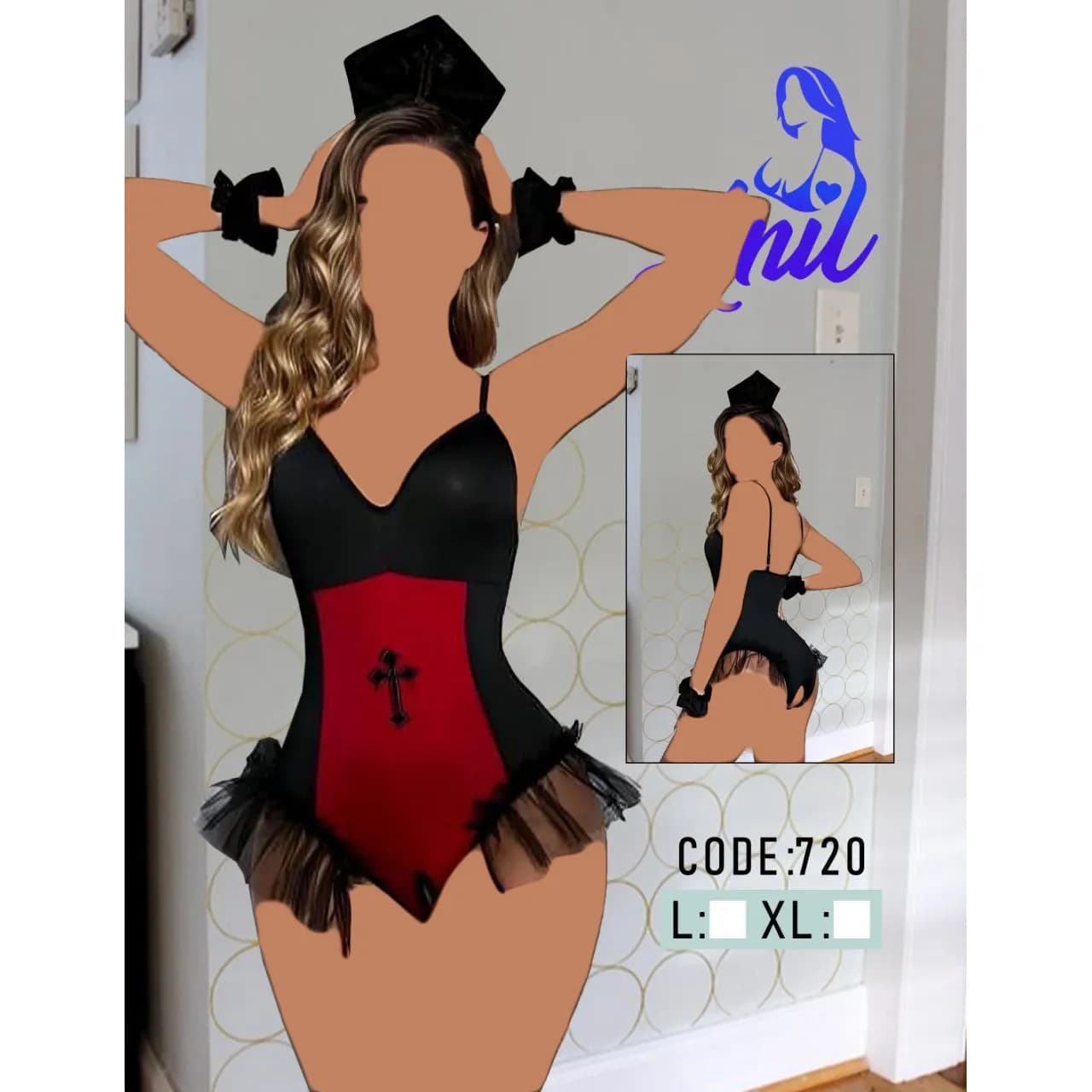 کاستوم فاق باز راهبه Anil کد 720 — تصویر ۵