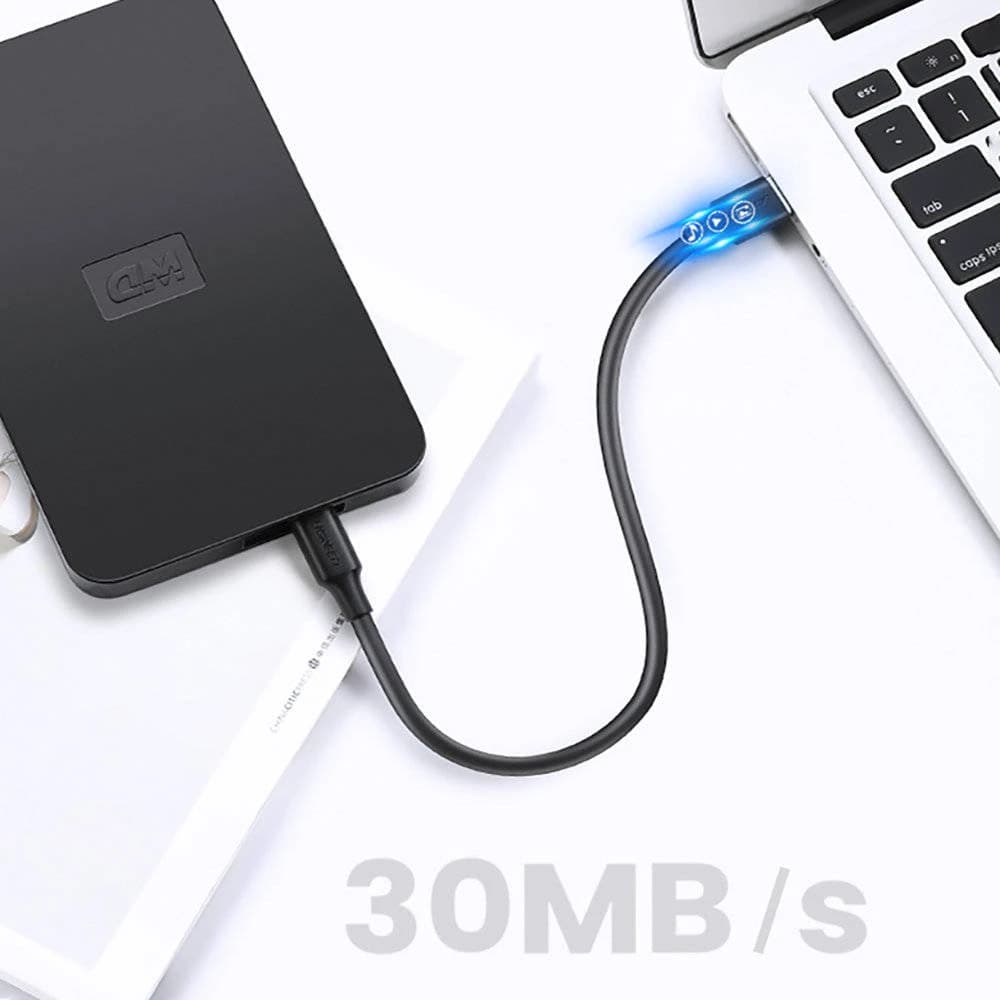 کابل تبدیل یوگرین مدل US132 USB – Mini-USB — تصویر ۸