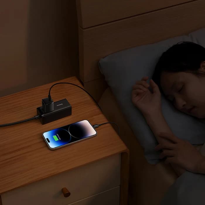 شارژر باسئوس مدل Cube Pro Fast Charger 30W مشکی — تصویر ۵