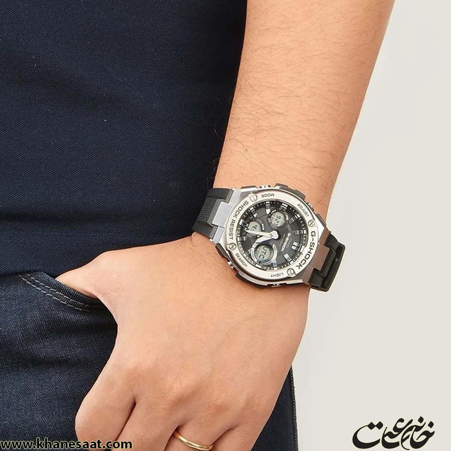 ساعت مچی عقربه ای مردانه کاسیو مدل جی شاک کد GST-S110-1A — تصویر ۱۲