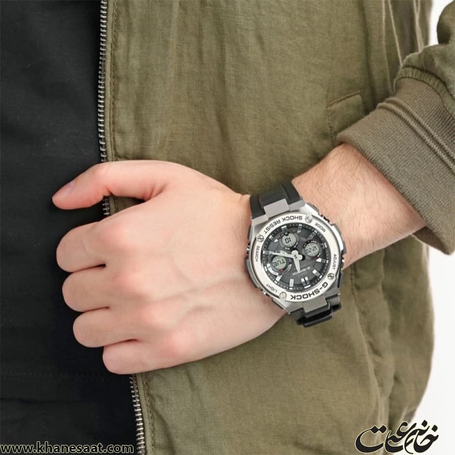 ساعت مچی عقربه ای مردانه کاسیو مدل جی شاک کد GST-S110-1A — تصویر ۱۰