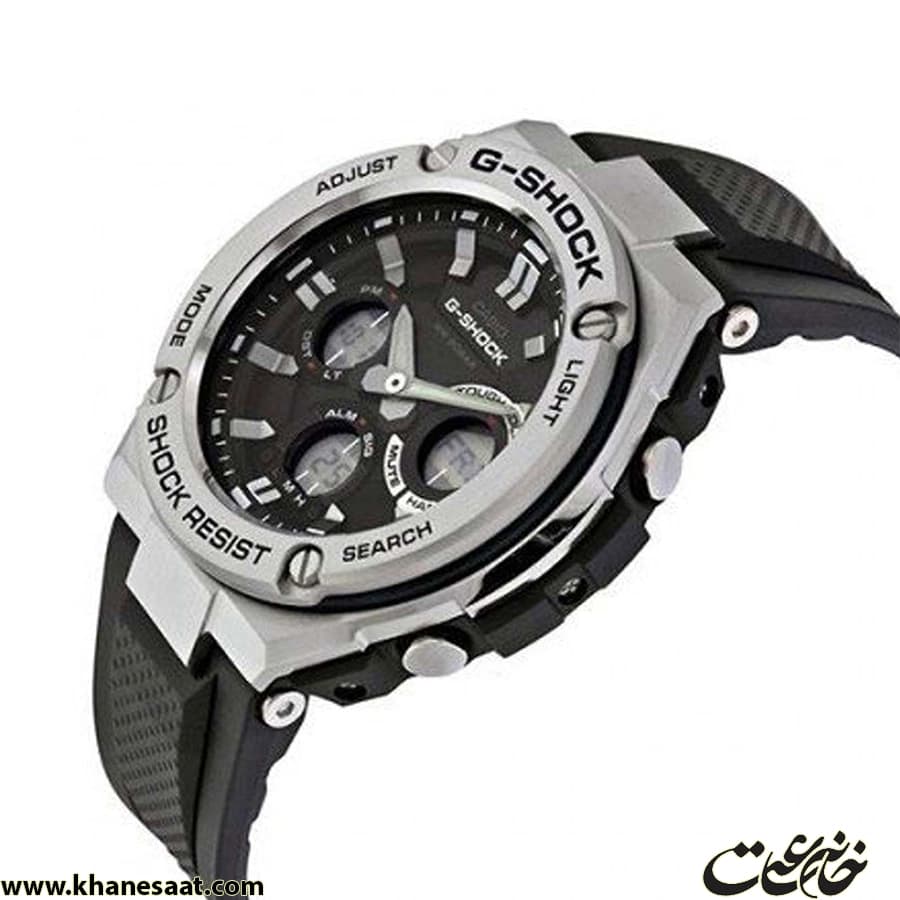 ساعت مچی عقربه ای مردانه کاسیو مدل جی شاک کد GST-S110-1A — تصویر ۷