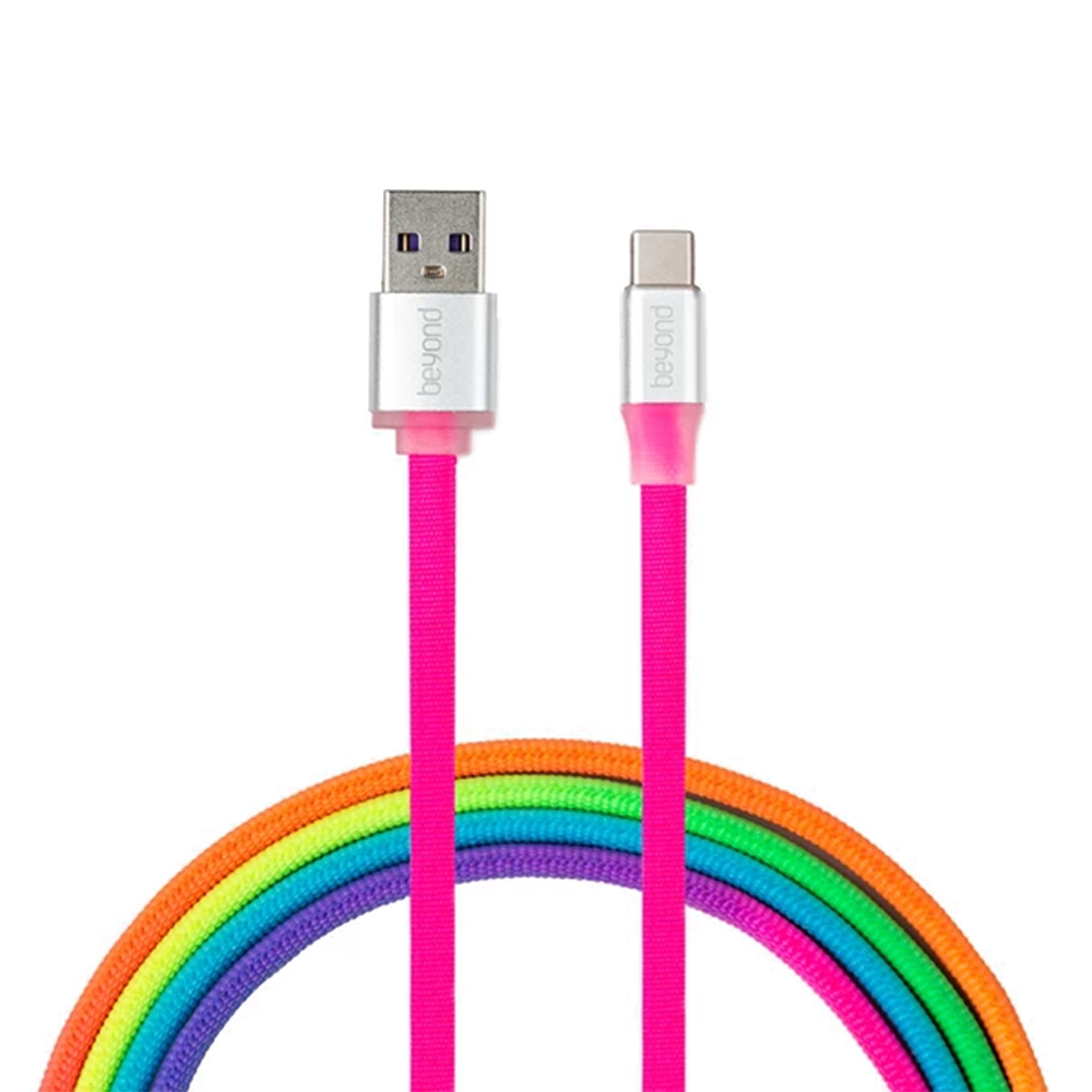 کابل شارژ بیاند مدل BUC-531 Type-C 1m چند رنگ — تصویر ۲
