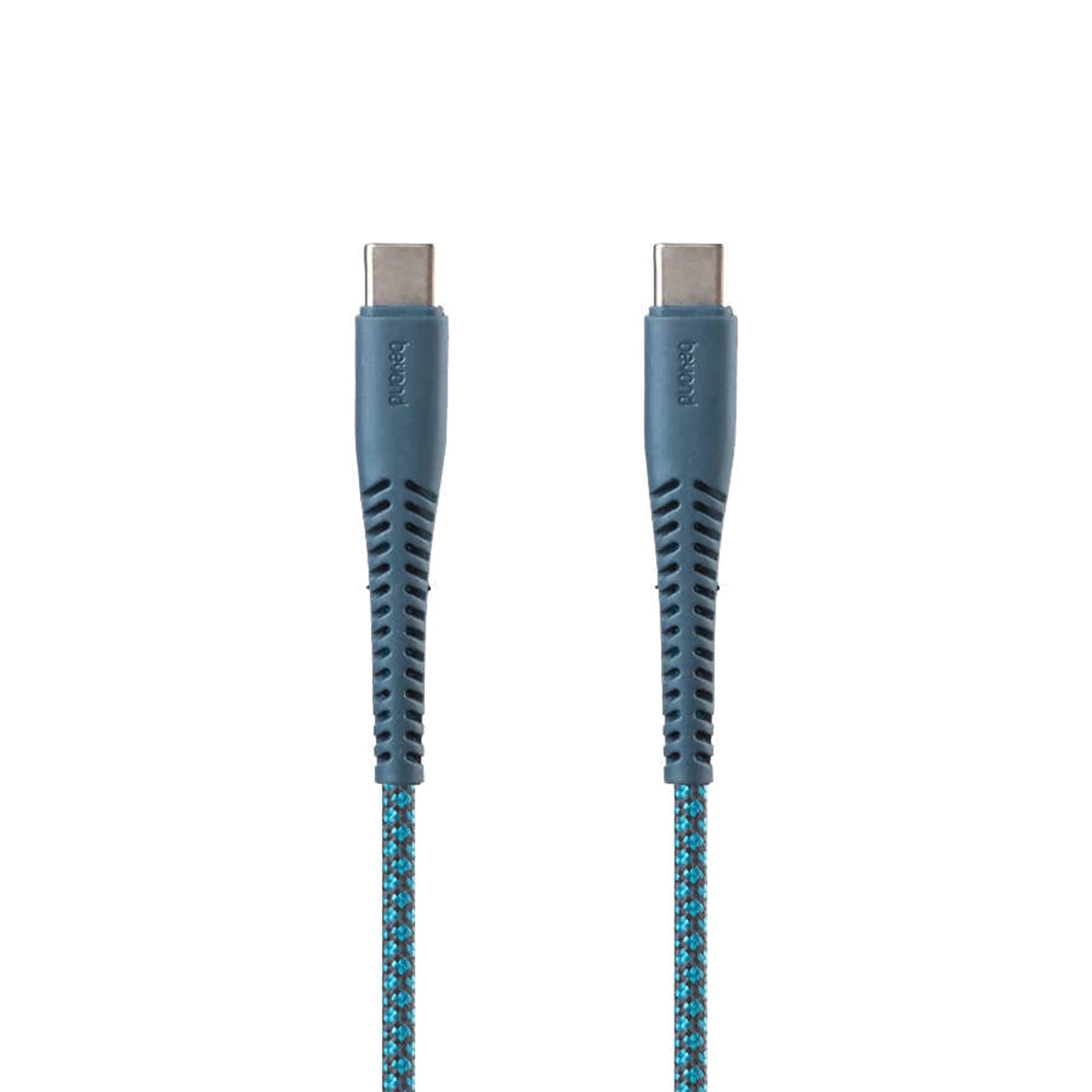 کابل شارژ بیاند مدل BCC-301 PD Type-C فیروزه‌ای