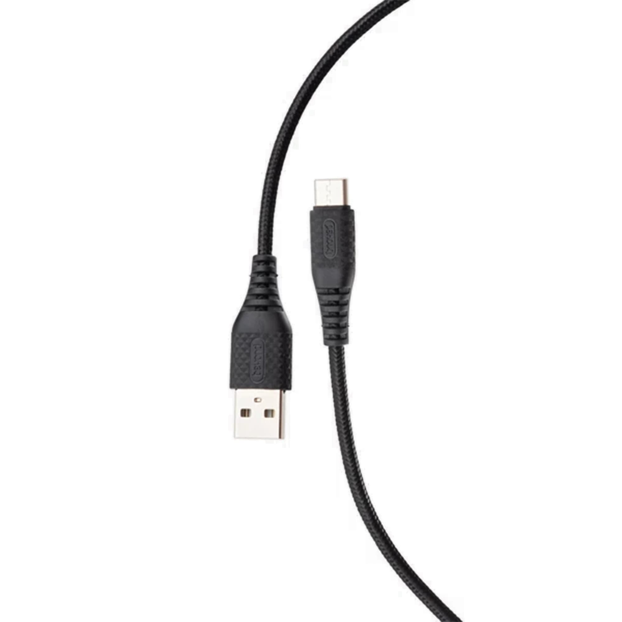 کابل شارژ بیاند مدل BUC-201 Type-C 1m مشکی — تصویر ۳