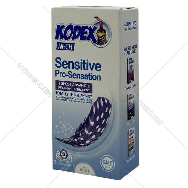 کاندوم کدکس مدل Sensitive Pro-Sensation — تصویر ۳