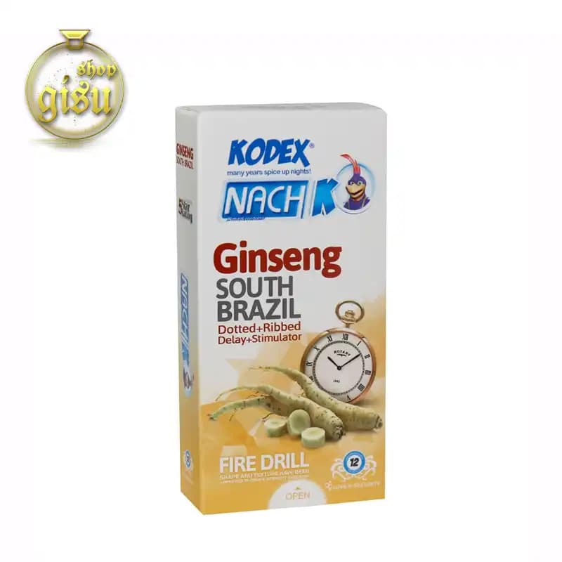 کاندوم تاخیری جینسینگ کدکس (Kodex Ginseng Delay) — تصویر ۳