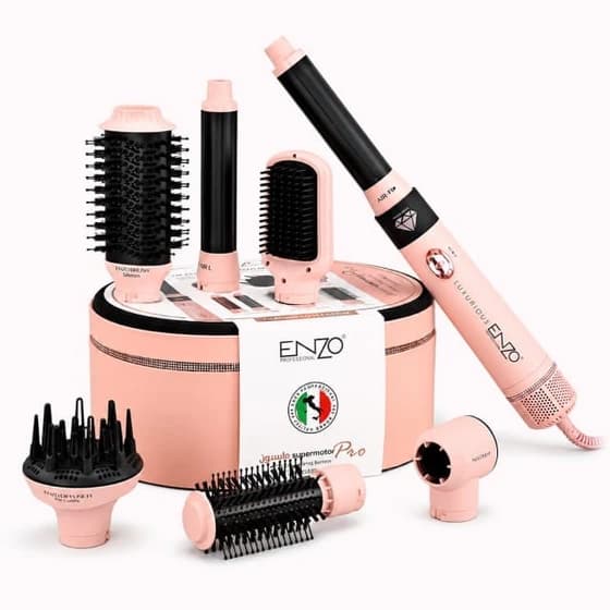 سشوار حرفه‌ای 1500 وات انزو پروفیشینال مدل EN-4133 pro 7in1 — تصویر ۷