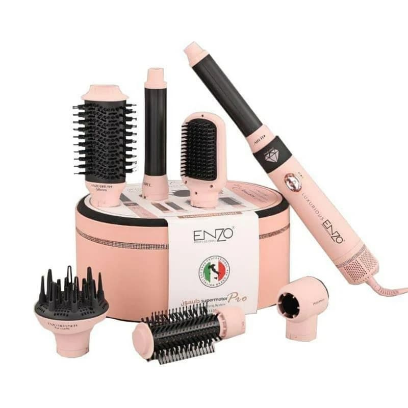 سشوار حرفه‌ای 1500 وات انزو پروفیشینال مدل EN-4133 pro 7in1 — تصویر ۵