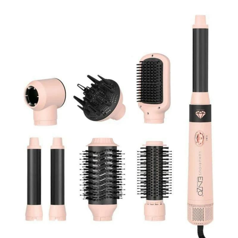 سشوار حرفه‌ای 1500 وات انزو پروفیشینال مدل EN-4133 pro 7in1 — تصویر ۲
