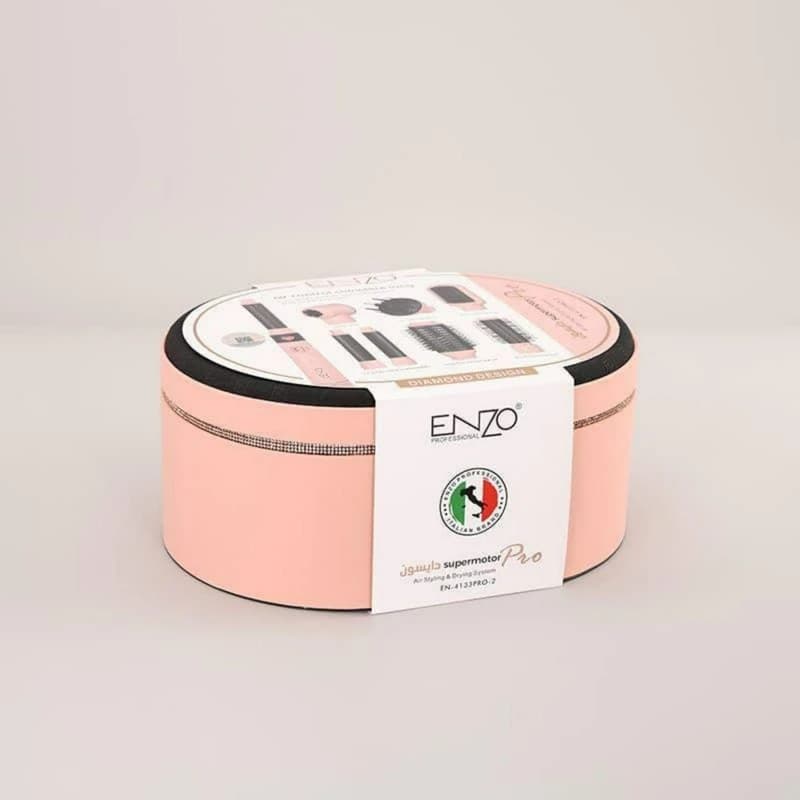 سشوار حرفه‌ای 1500 وات انزو پروفیشینال مدل EN-4133 pro 7in1 — تصویر ۶