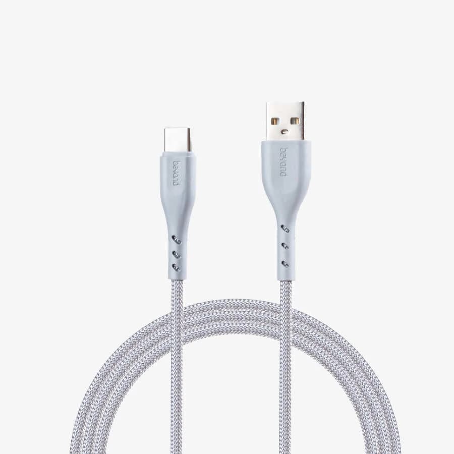 کابل شارژ بیاند مدل BUC-401 Type-C 1m خاکستری — تصویر ۲