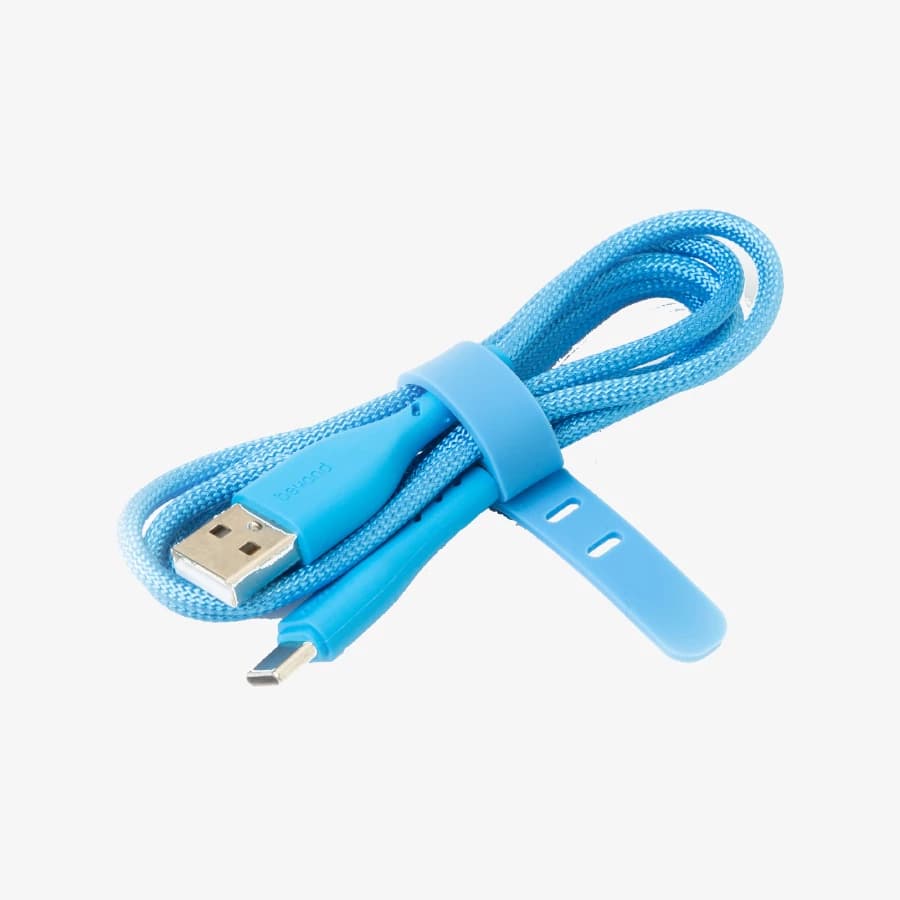 کابل شارژ بیاند مدل BUC-401 Type-C 1m آبی روشن — تصویر ۳
