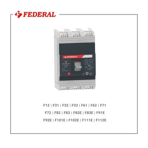 کلید اتومات (کمپکت) 80 آمپر فیکس فدرال ترکیه