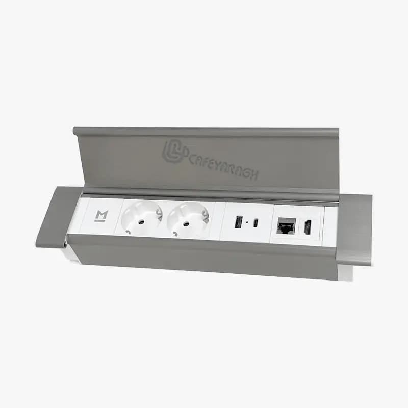 پریز توکار کابینتی ملونی مدل 10098 — تصویر ۸
