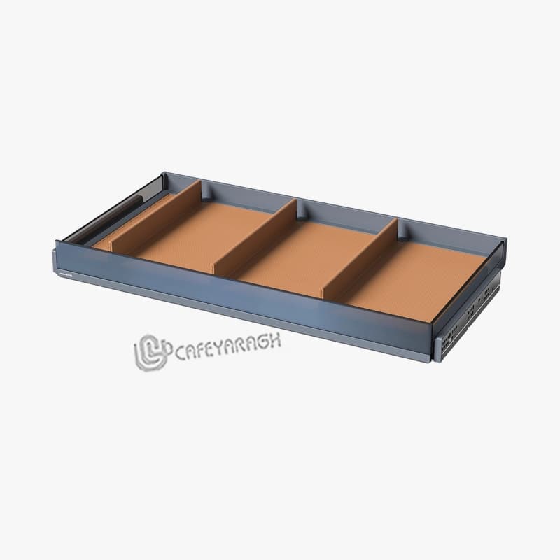 جاکفشی چرمی ریلی یونی هوپر مدل WS4160.TBU — تصویر ۳