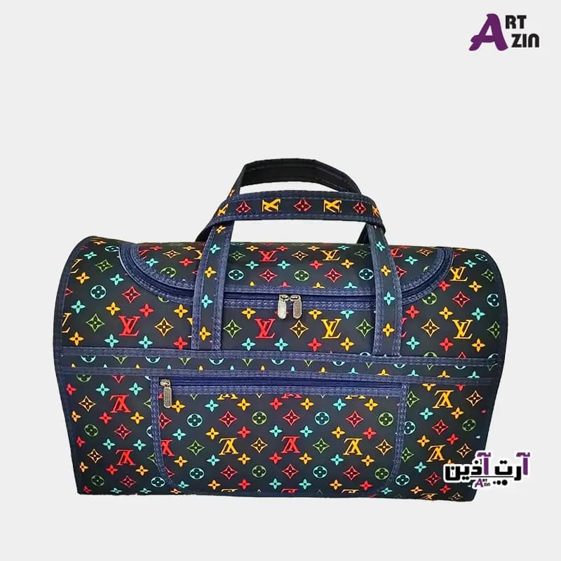 ساک سنتی پارچه ای مسافرتی بزرگ یزد – استخری سایز 4 کد : 43 – 507 — تصویر ۲