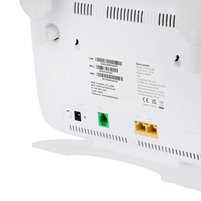 مودم 4.5G/TD-LTE سرکام مدل Sercomm LTE2122GR — تصویر ۳