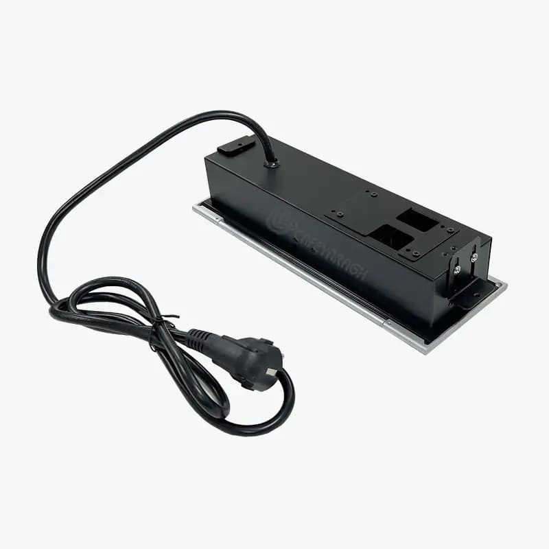 پریز توکار درب دار ملونی مدل 10108 — تصویر ۲