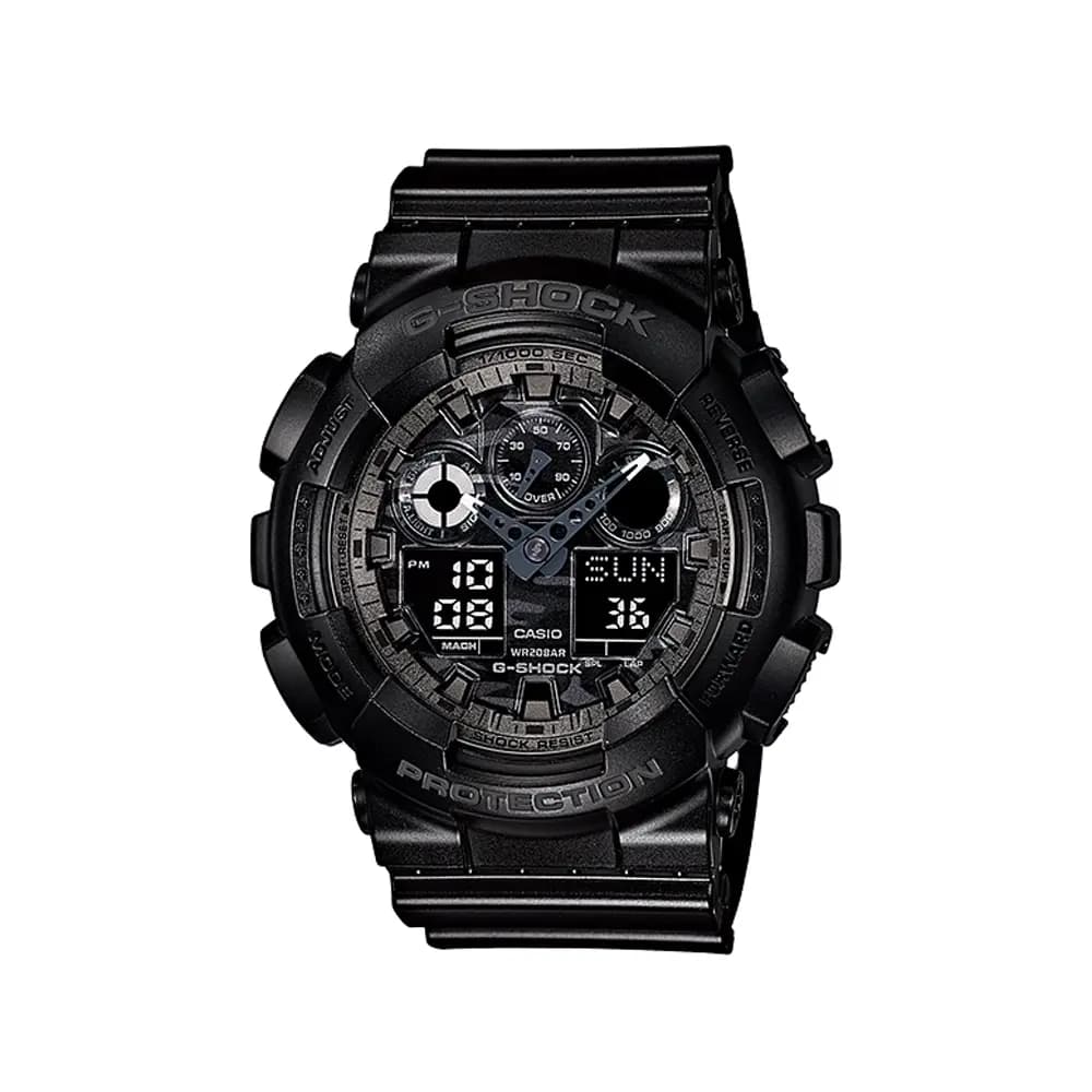 ساعت مچی عقربه ای مردانه کاسیو مدل GA-100CF-1ADR — تصویر ۵