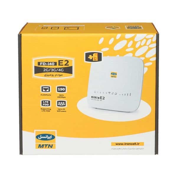 مودم 4G ایرانسل مدل Irancell FD-i40 E2 — تصویر ۷