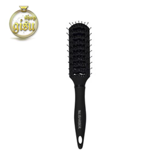 برس مو دسته چوبی تخت شیاردار دانه سیمی نیلی باربر (nili Barber Hair Brush)