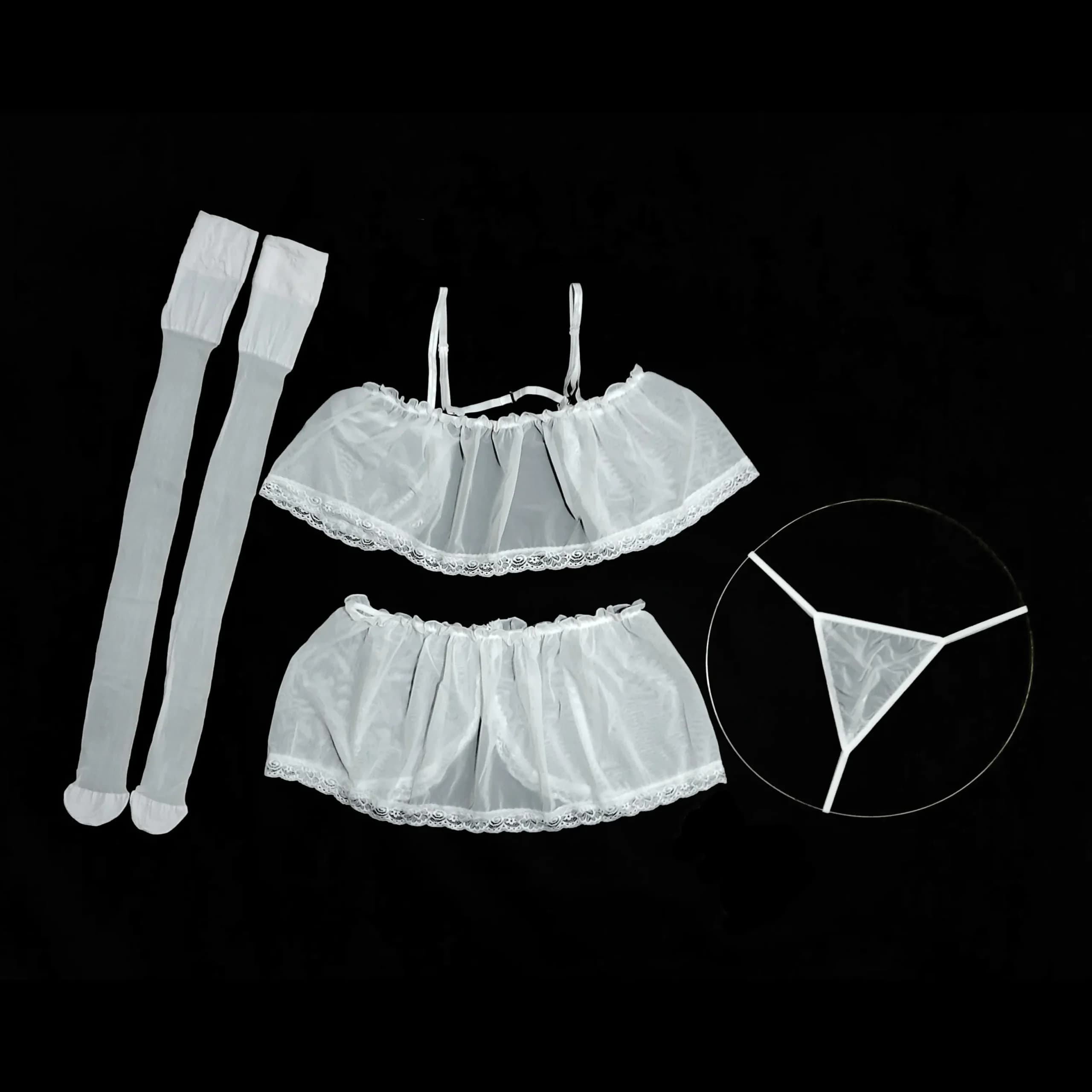 ست فانتزی عروس Lady کد 5103 (برای خرید عمده تماس بگیرید.) — تصویر ۷