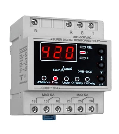 سوپر کنترل فاز دیجیتال شیوا امواج 13B4 مدل : DMB-600S