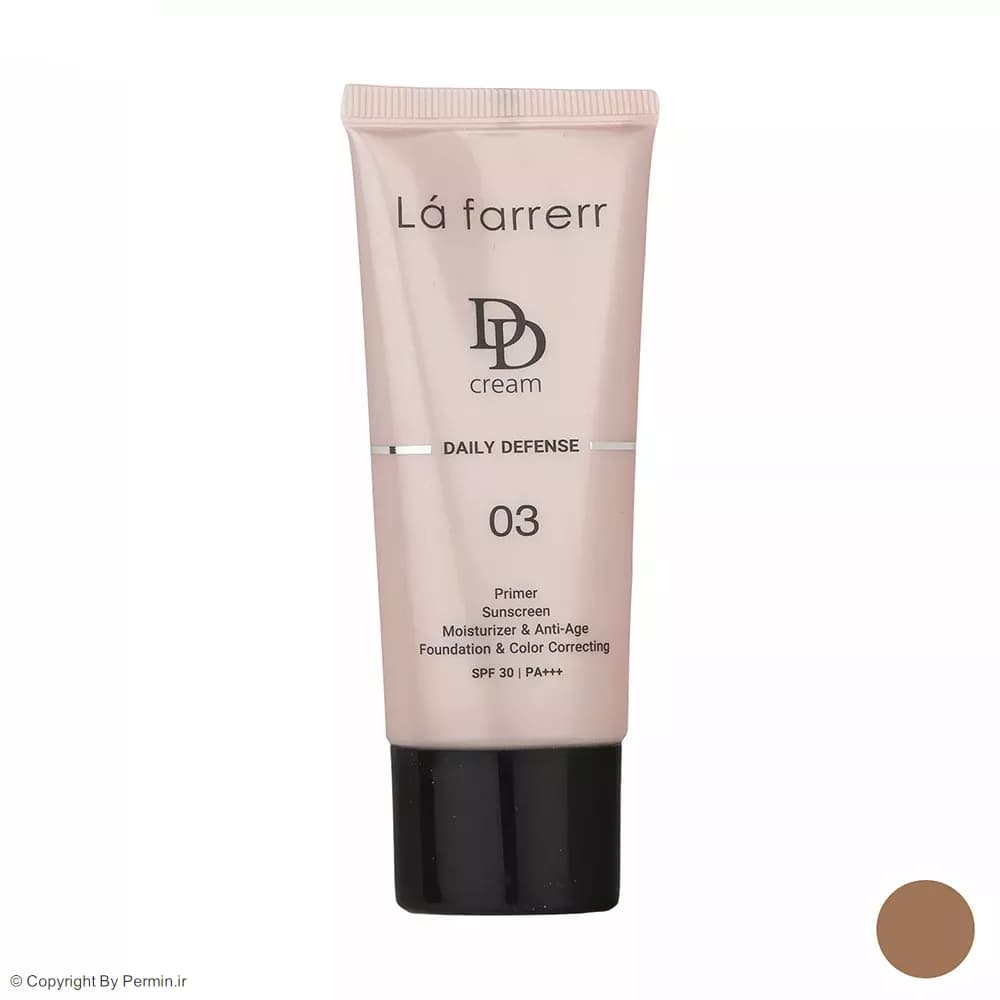 دی دی کرم رنگی لافارر SPF30 شماره 03 حجم 30 میلی لیتر — تصویر ۷