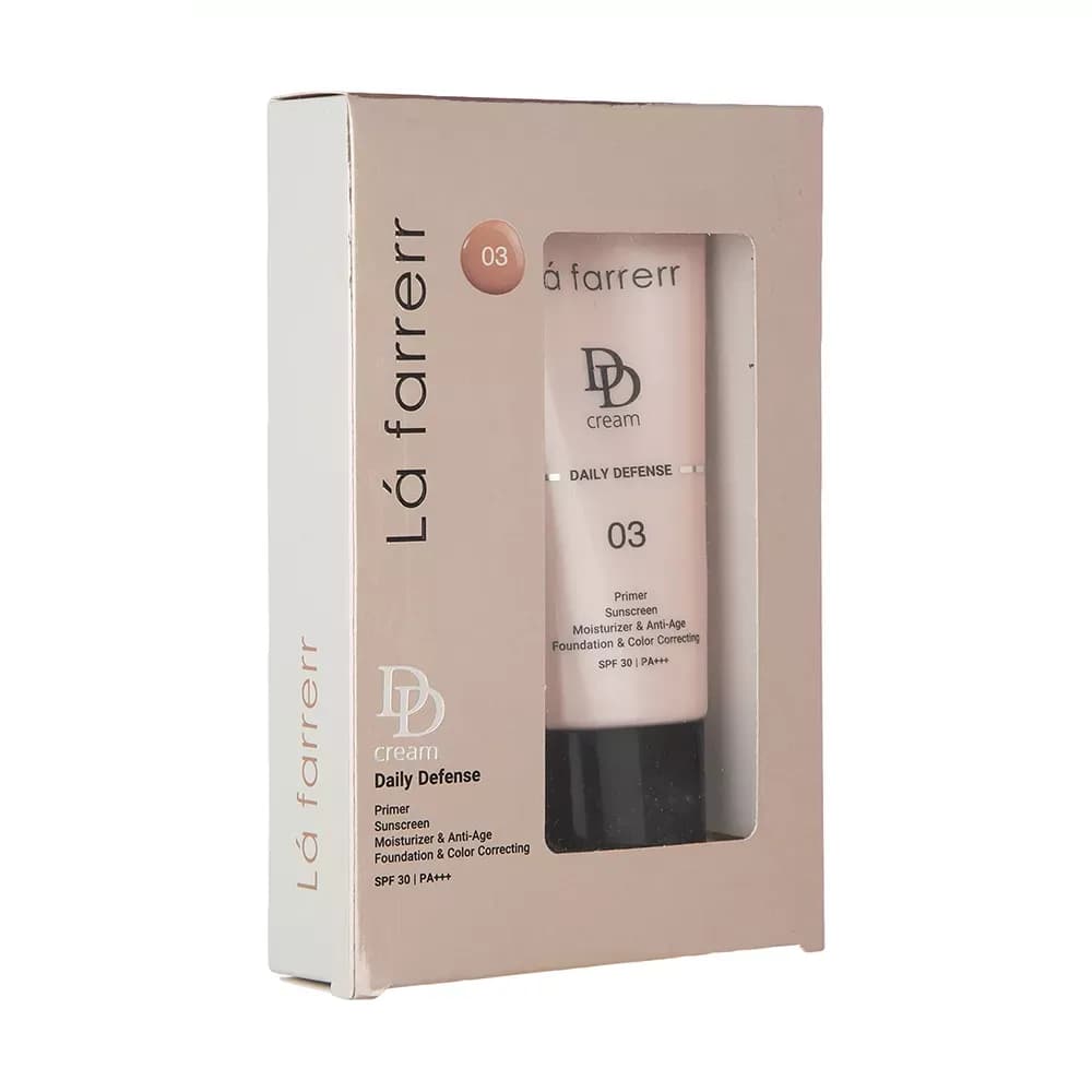 دی دی کرم رنگی لافارر SPF30 شماره 03 حجم 30 میلی لیتر — تصویر ۳